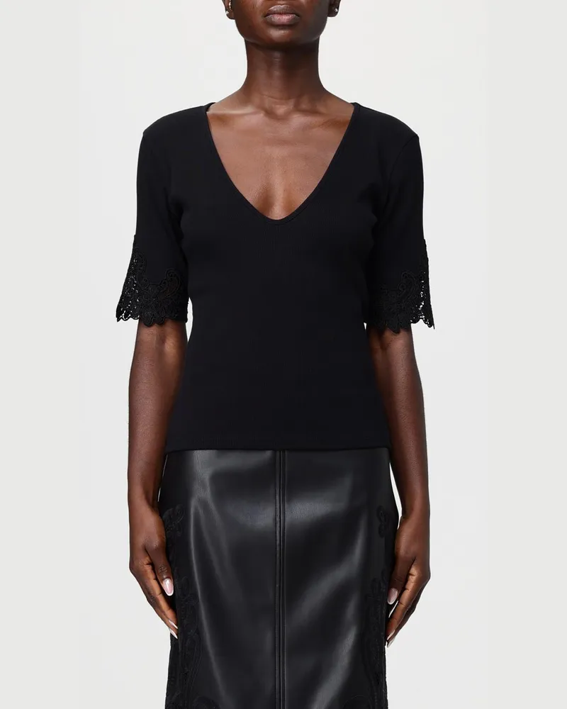 Twin-Set T-shirt herren Schwarz