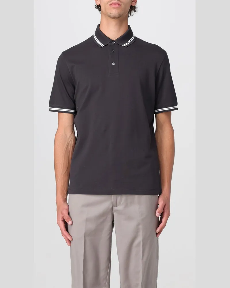 Emporio Armani Polo herren Schwarz