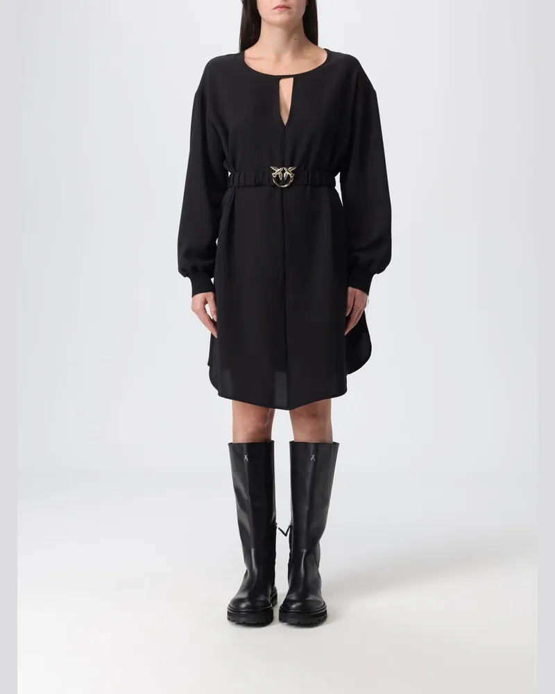 Pinko Kleider damen Schwarz
