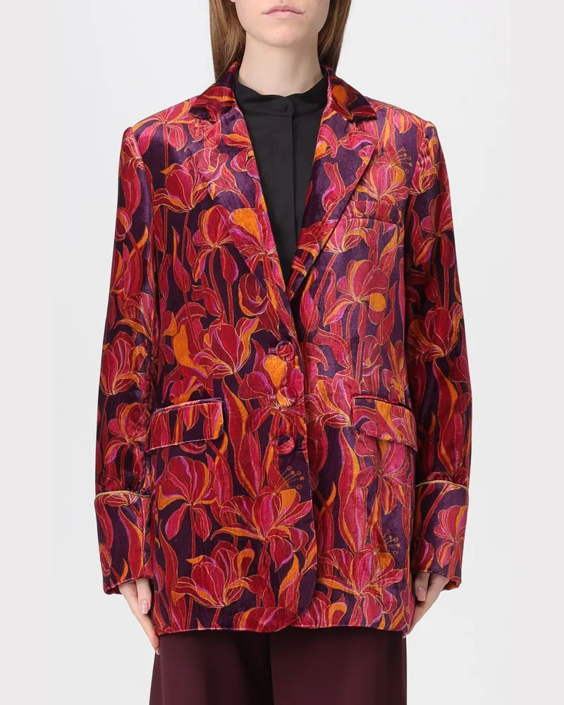 Maliparmi Jacke damen Burgunderrot