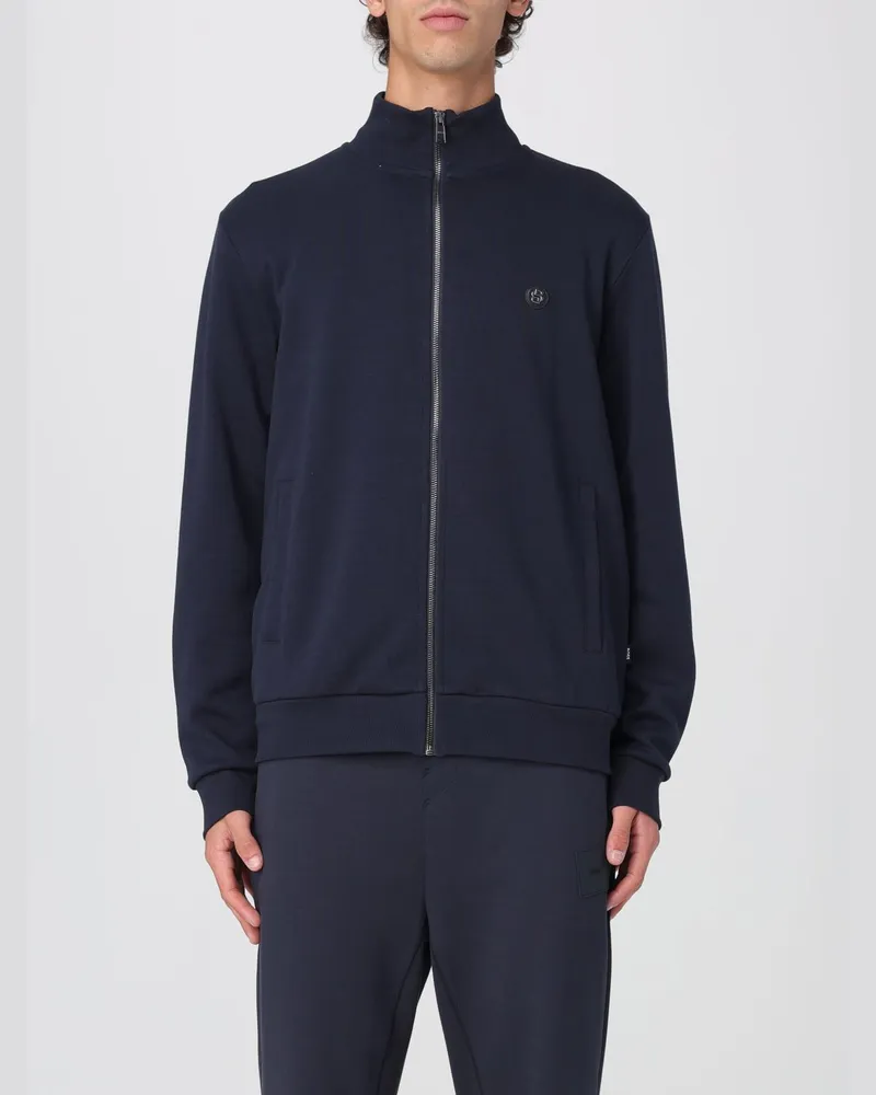 HUGO BOSS Sweatshirt herren Blau