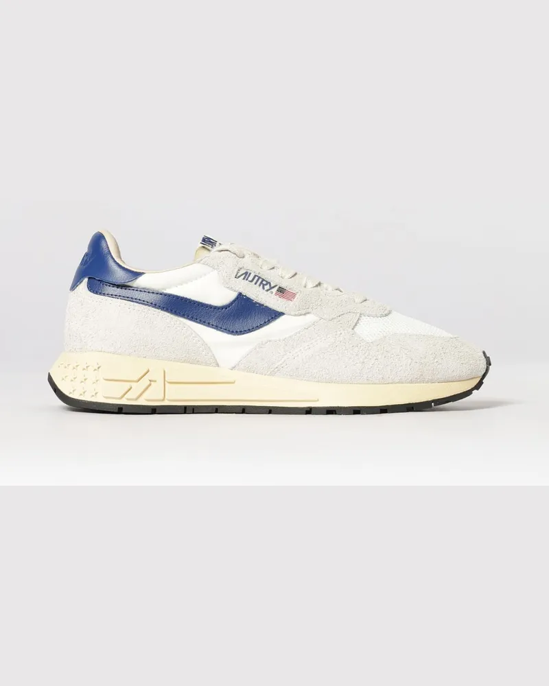 AUTRY Reelwind Sneakers aus Wildleder und Nylon Weiß