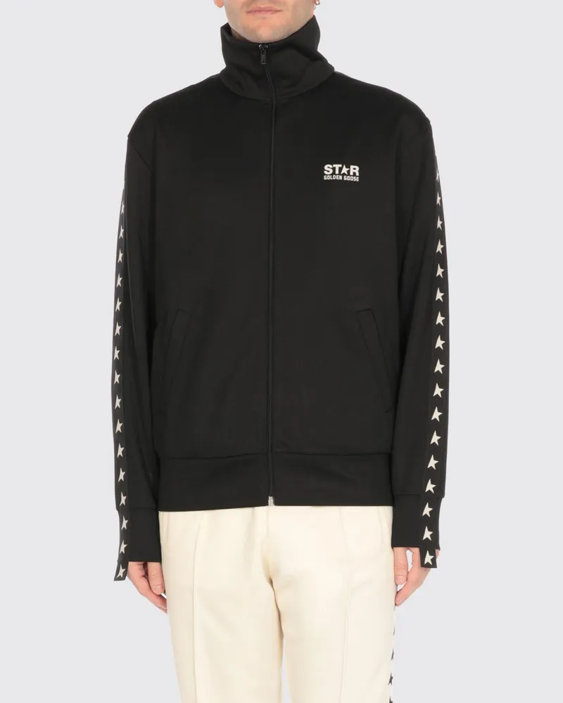 Golden Goose Sweatshirt herren Schwarz