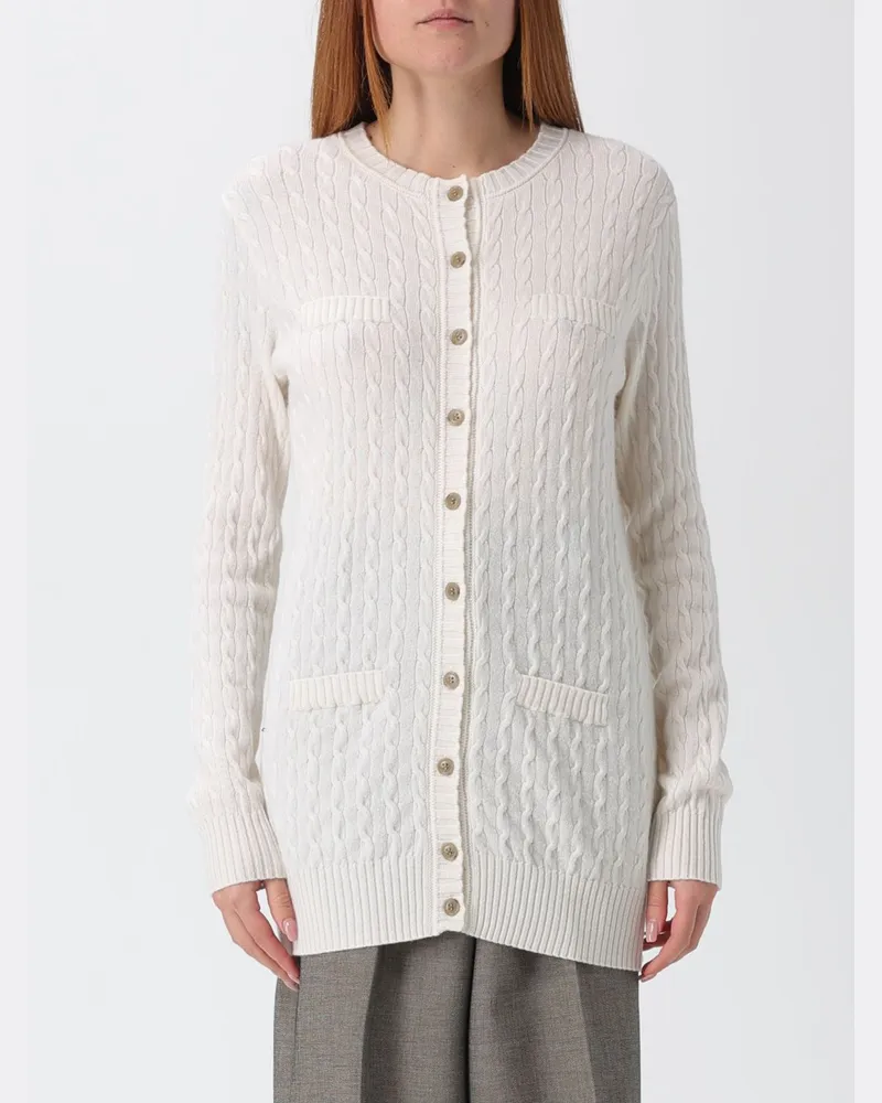Lisa Yang Strickjacke damen Weiß