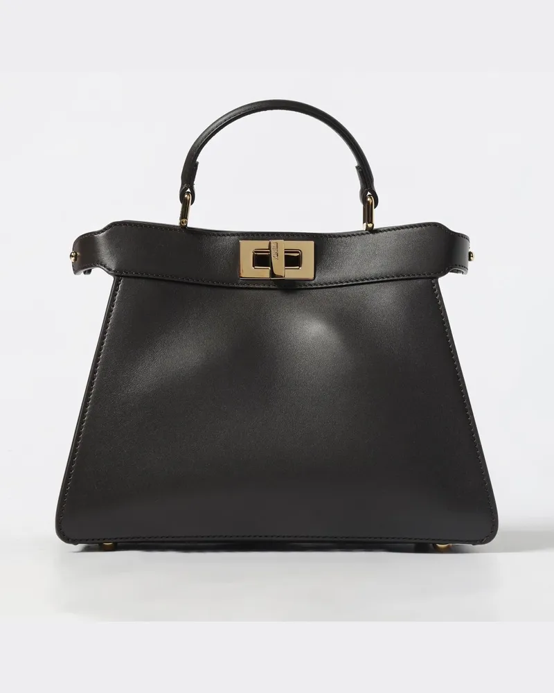 Fendi Schultertasche damen Ebony