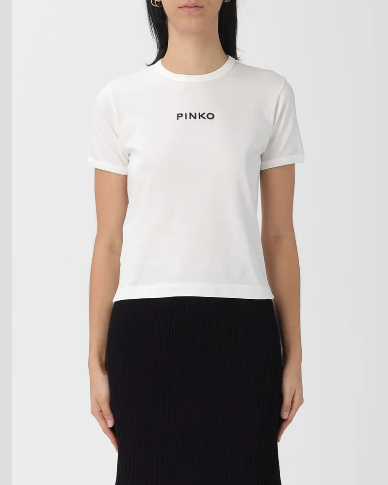 Pinko T-shirt damen Weiß