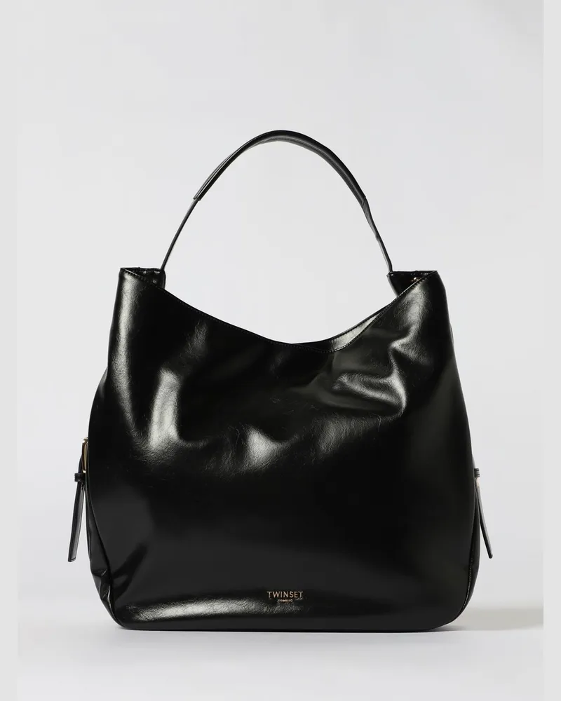 Twin-Set Schultertasche damen Schwarz