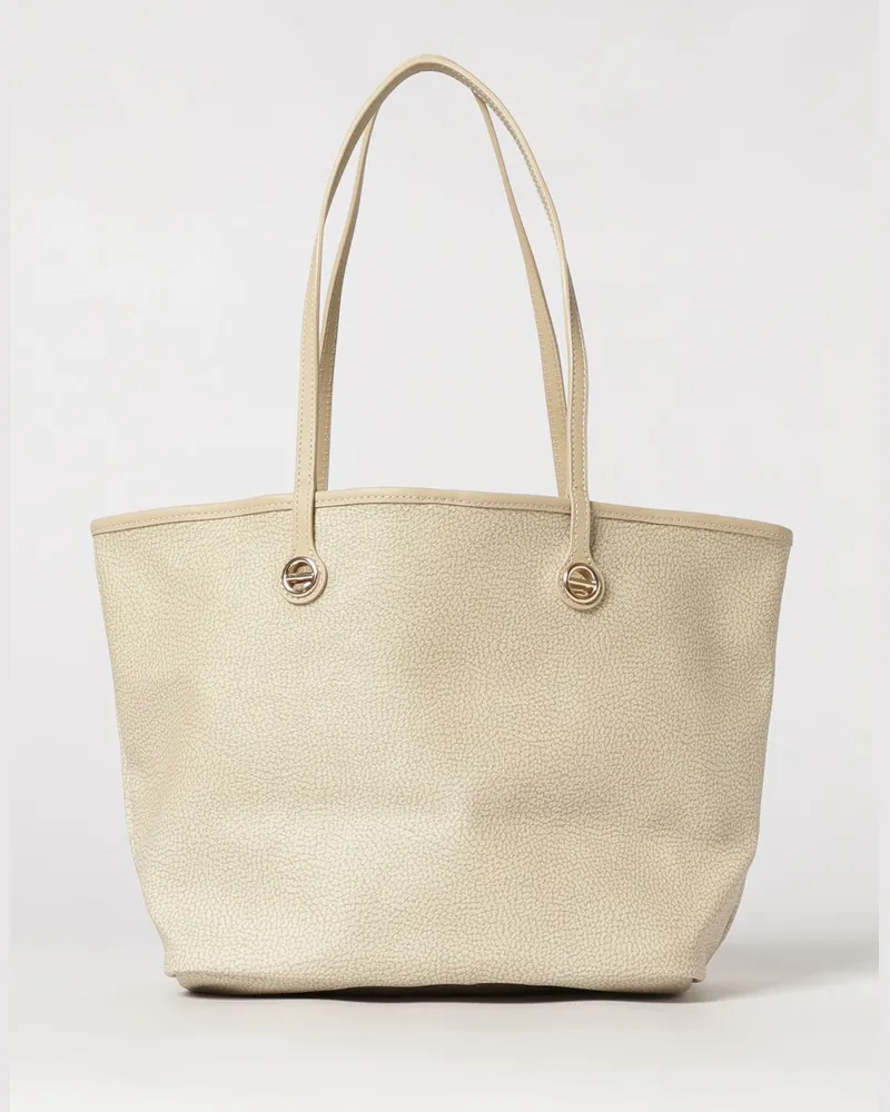 Borbonese Schultertasche damen Sand