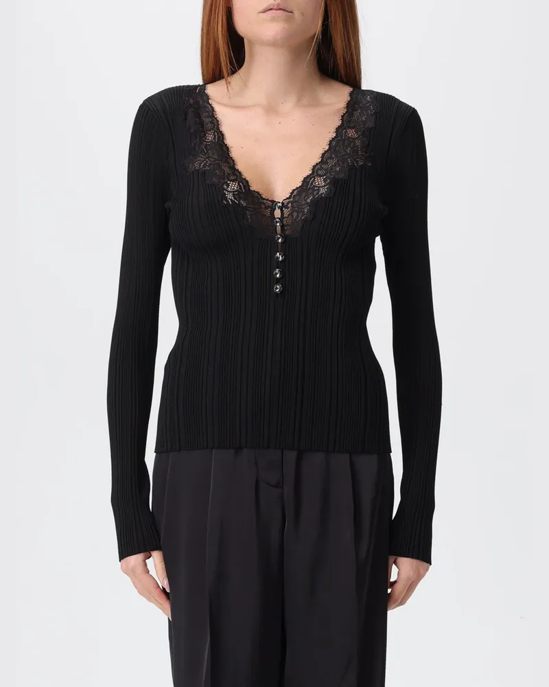 Self-Portrait Top damen Schwarz