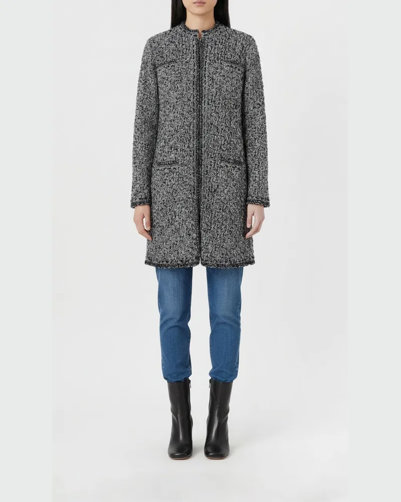 Fabiana Filippi Mantel damen Grau