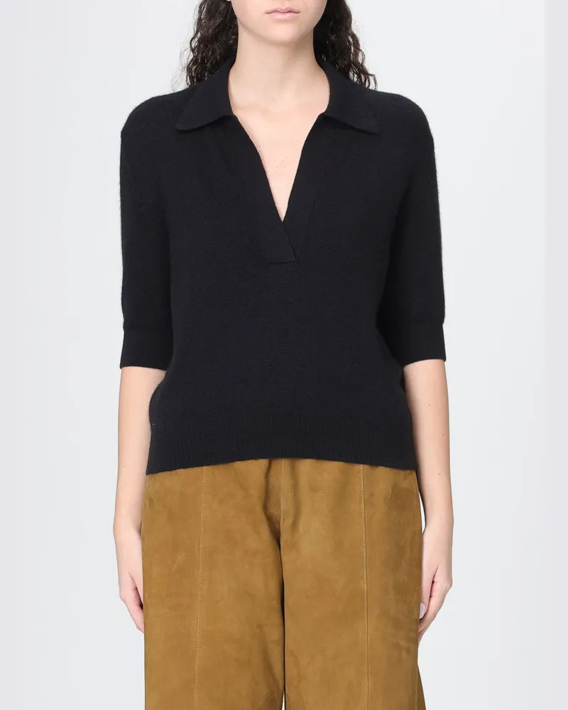 KHAITE Polo damen Schwarz