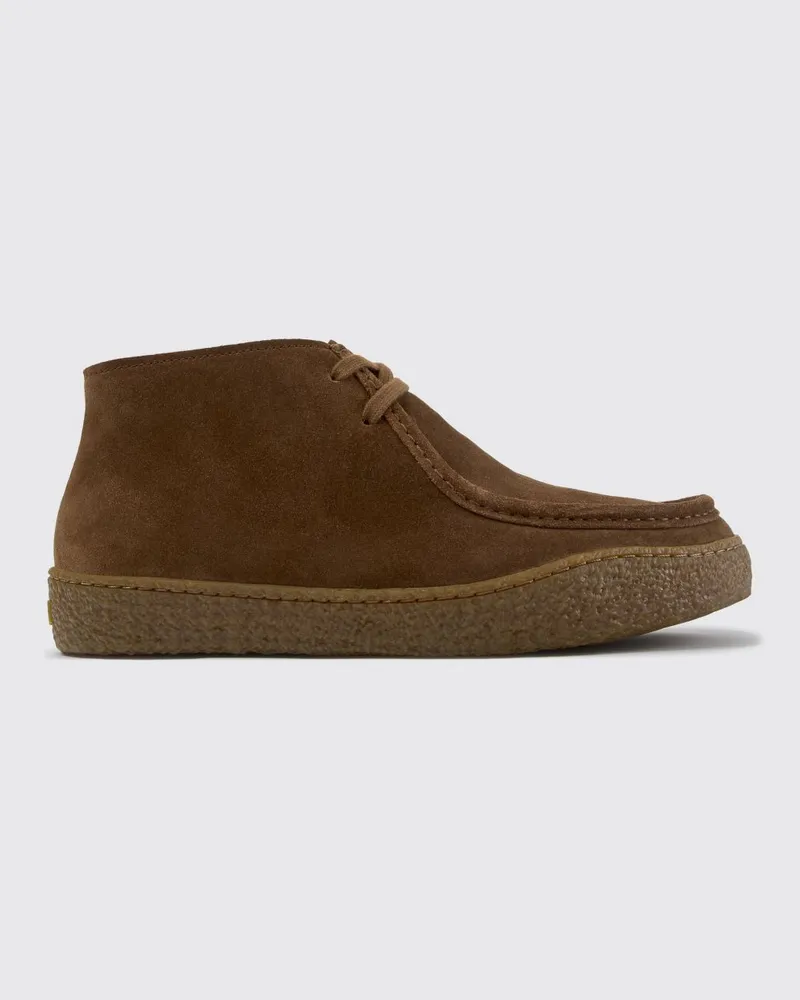 Camper Peu Terreno Chukka-Boots aus Veloursleder mit Schnürung Braun