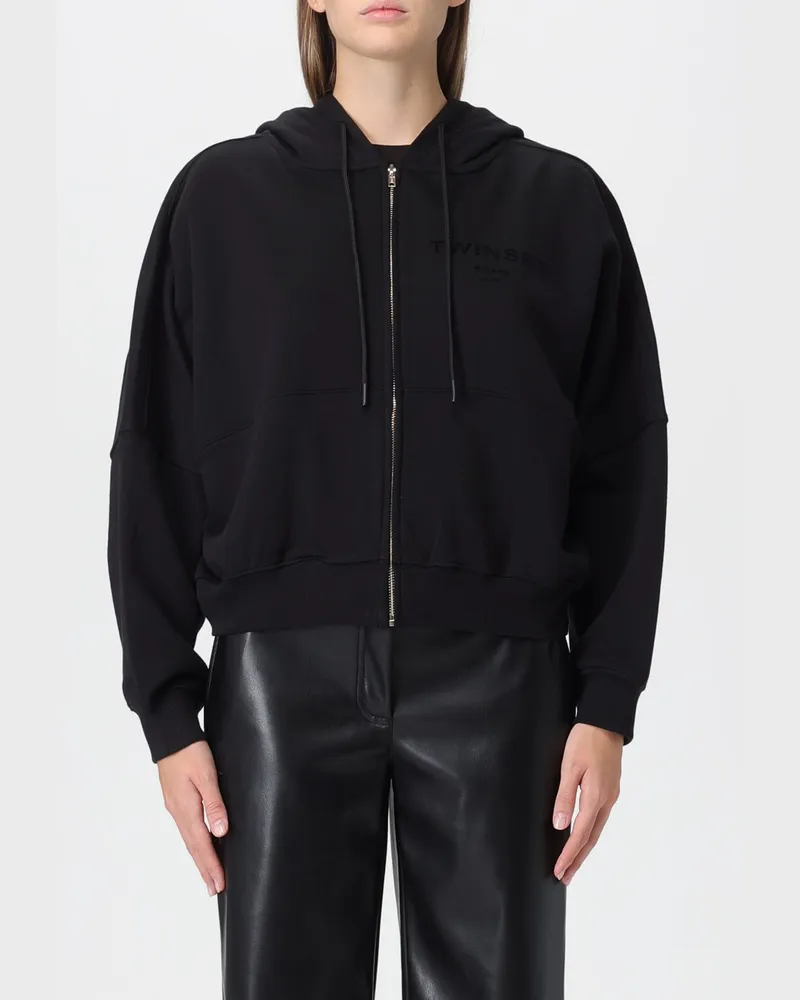 Twin-Set Sweatshirt damen Schwarz