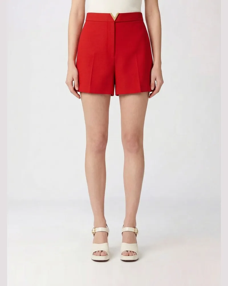 Valentino Garavani Shorts damen Rot