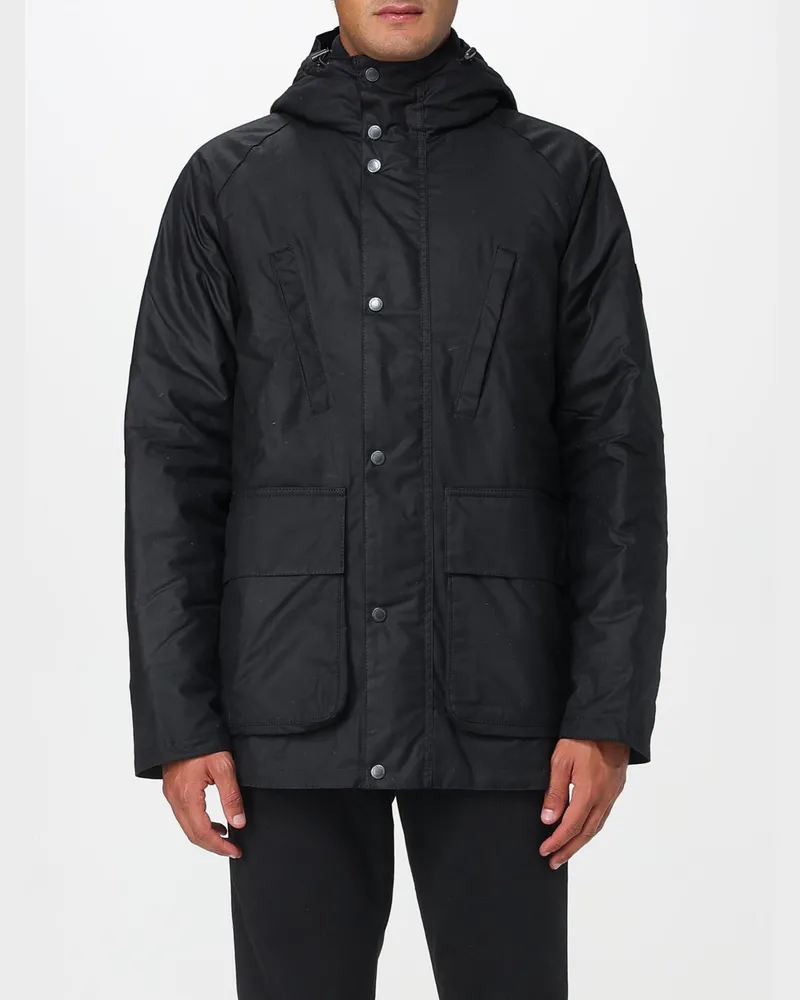 Barbour Mantel herren Schwarz