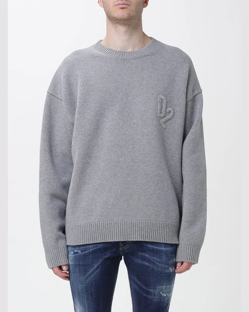 Dsquared2 Pullover herren Grau