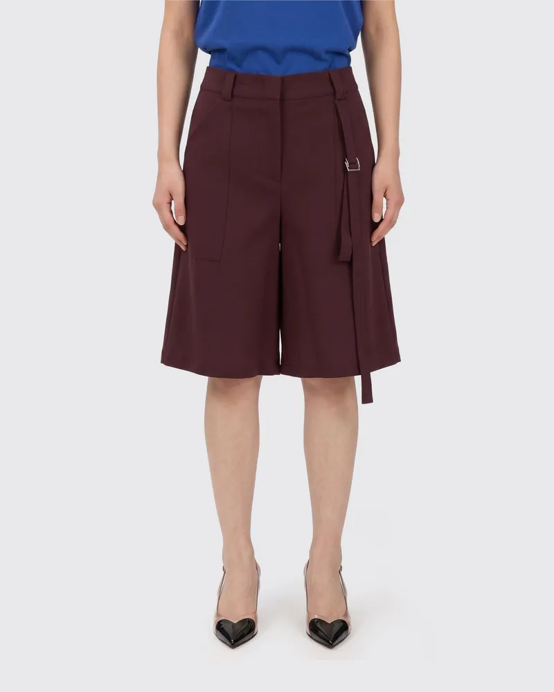 Patrizia Pepe Crêpe Shorts Braun