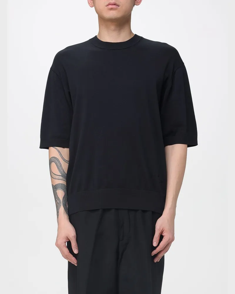 Laneus T-shirt herren Schwarz