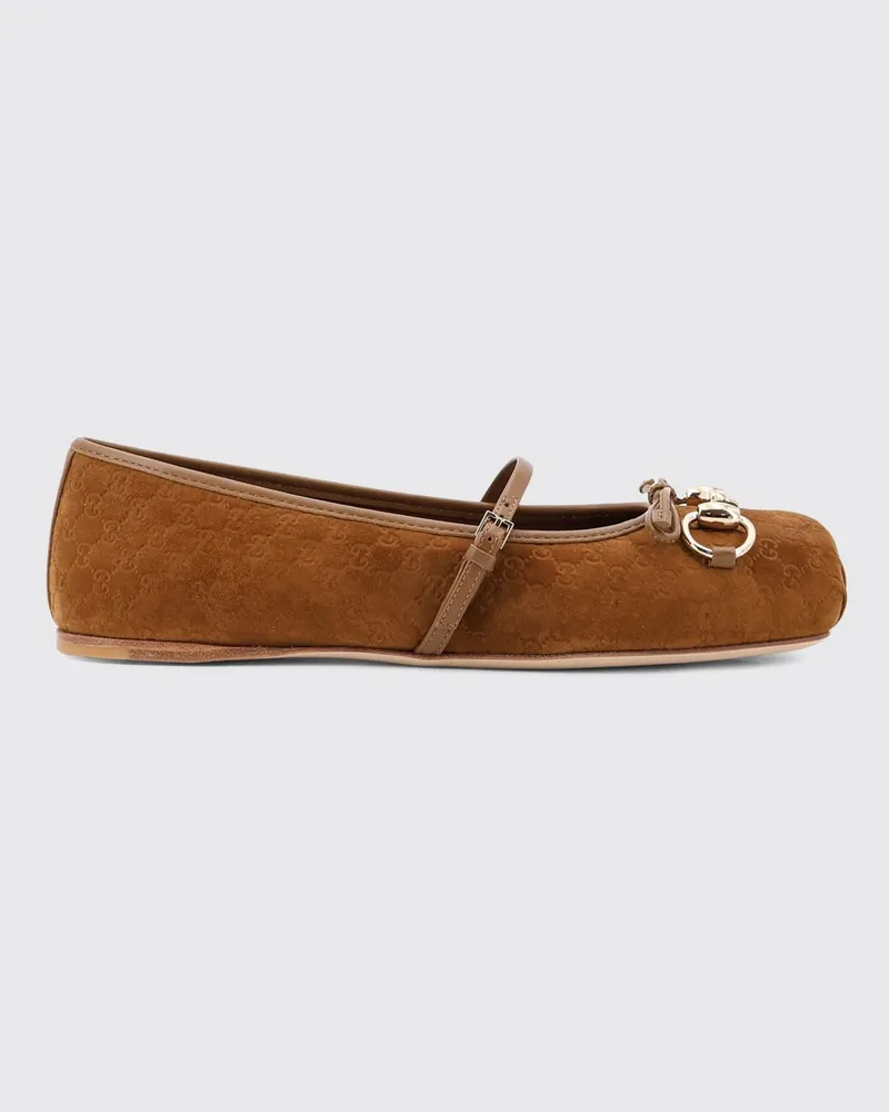 Gucci Ballerinas damen Braun