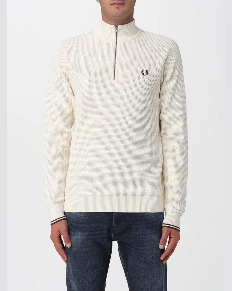 Fred Perry Pullover herren Beige