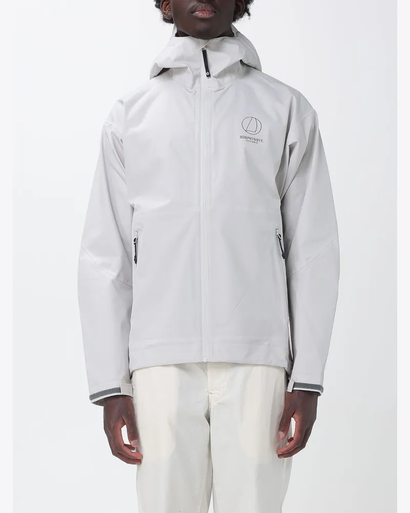 Murphy & Nye Relaxed-Fit Windjacke aus Polyester mit Kapuze Ice