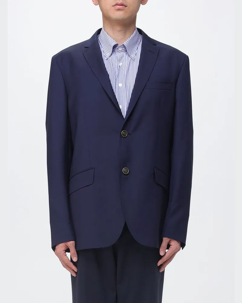 Etro Blazer herren Blau