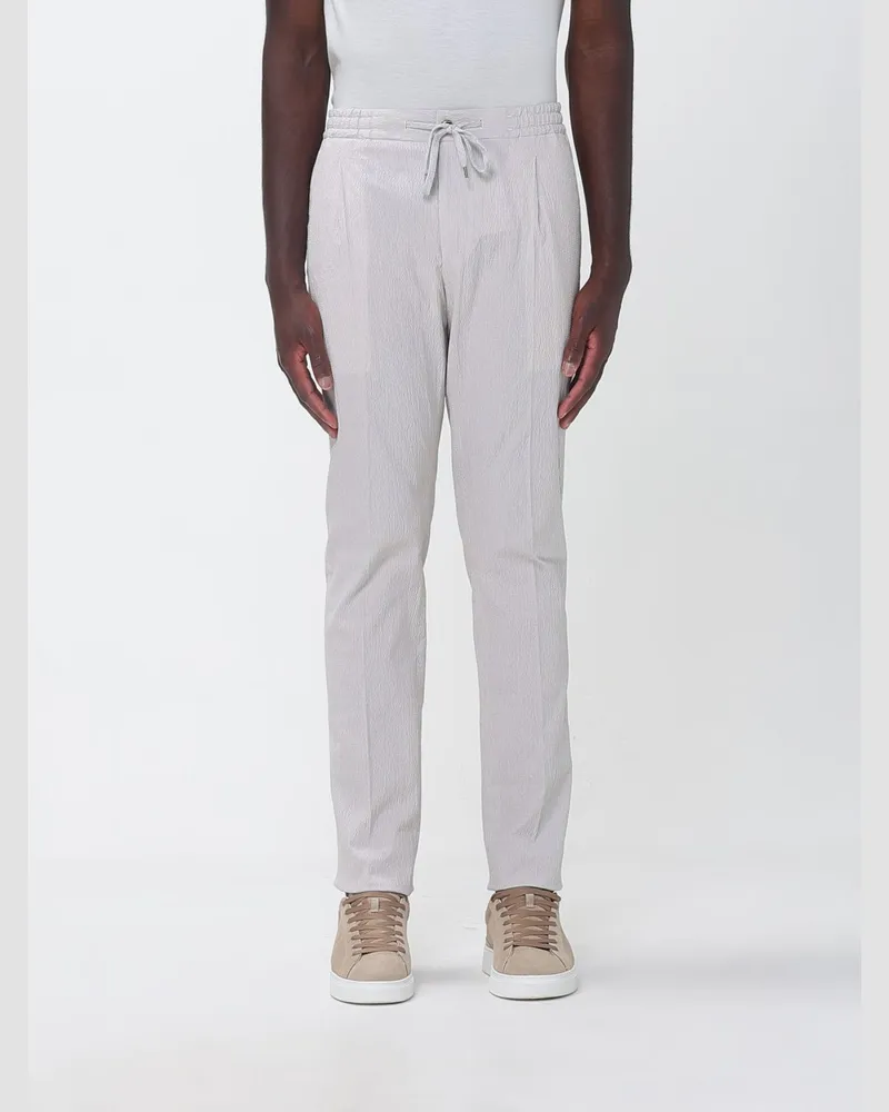 PT TORINO Baumwollhose mit Kordelzug Sand