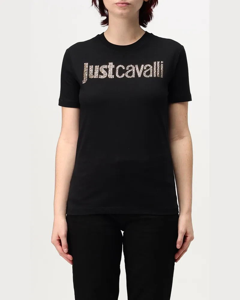 Just Cavalli T-shirt damen Schwarz