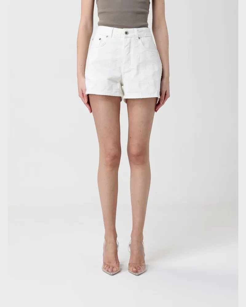 OFF-WHITE Shorts damen Weiß