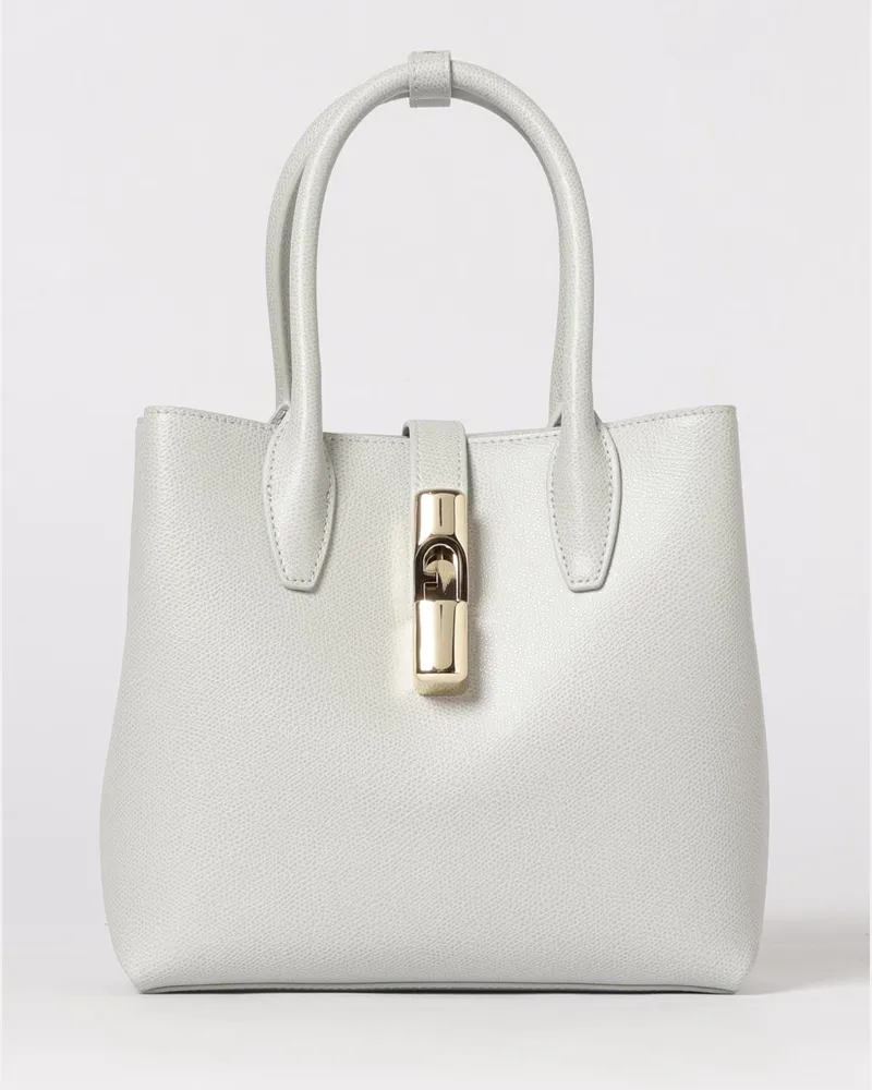 Furla Schultertasche damen Hellblau