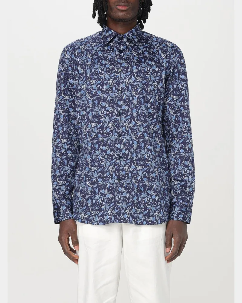 Etro Hemd herren Blau