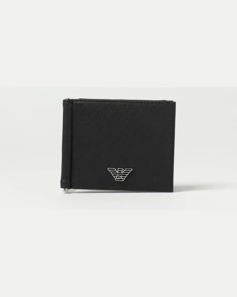 Emporio Armani Portmonnaie herren Schwarz