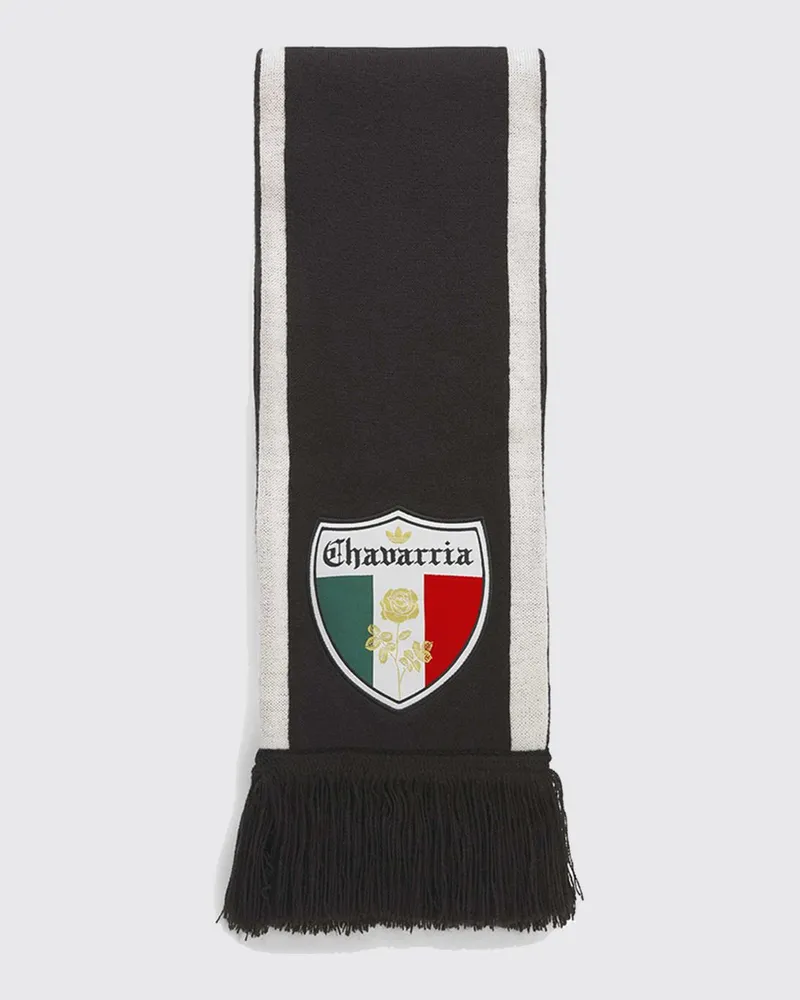 adidas Schal aus Acryl mit zweifarbigem abstraktem Logo-Muster Bunt