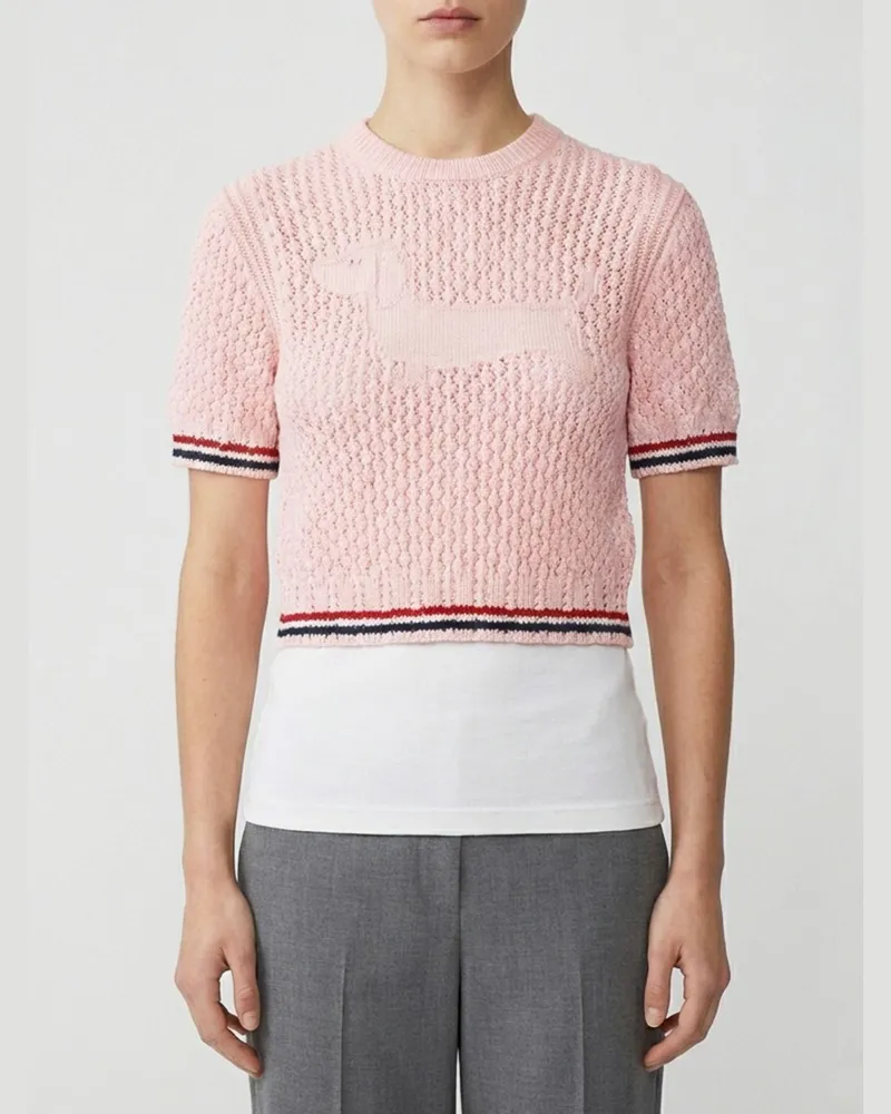 Thom Browne T-shirt damen Pink