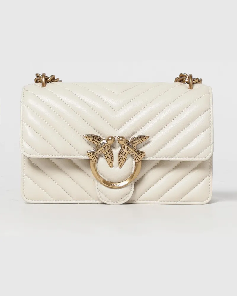Pinko Schultertasche damen Weiß