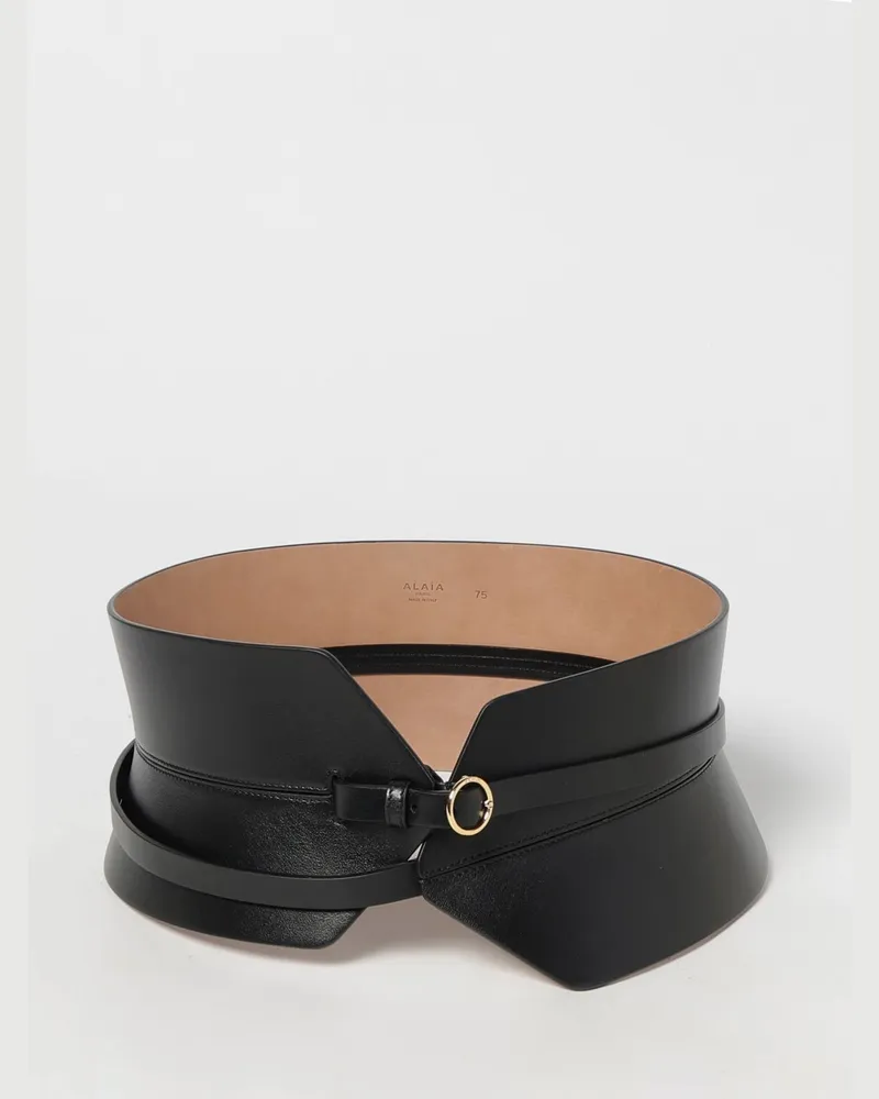 Alaïa Gürtel damen Schwarz