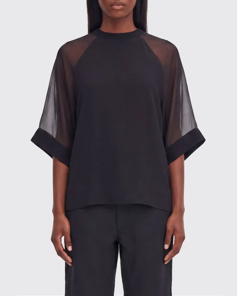 Filippa K Hemdbluse damen Schwarz