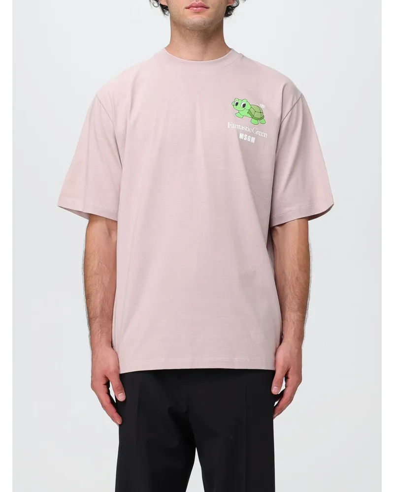 MSGM T-shirt herren Beige