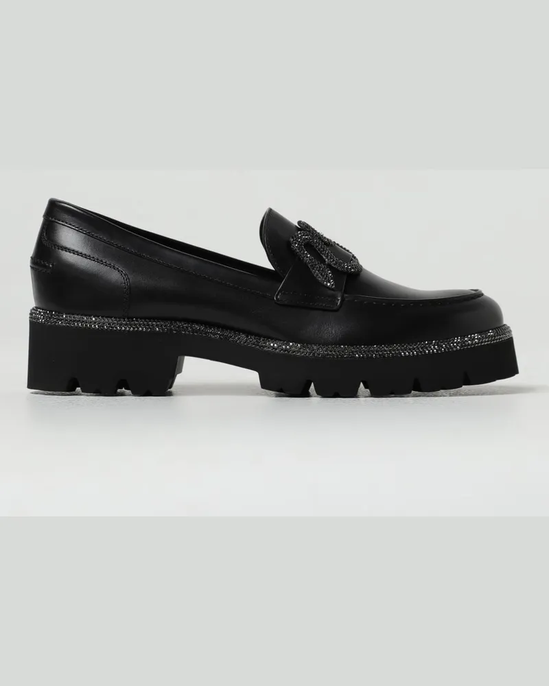 René Caovilla Mokassins damen Schwarz