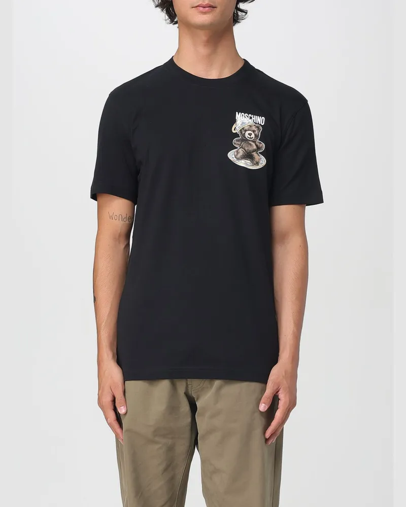 Moschino T-shirt herren Schwarz