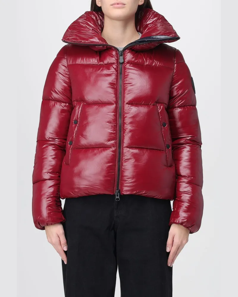 Save The Duck Jacke damen Weinrot