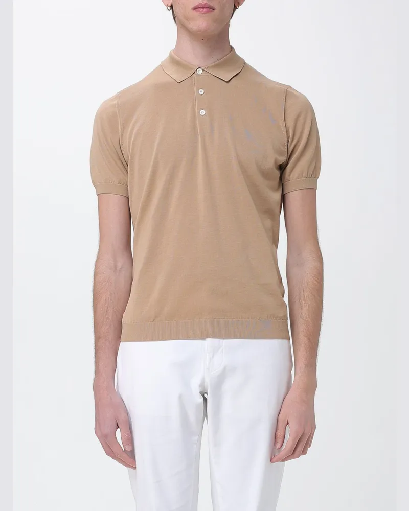 Drumohr  Polo herren Weiß