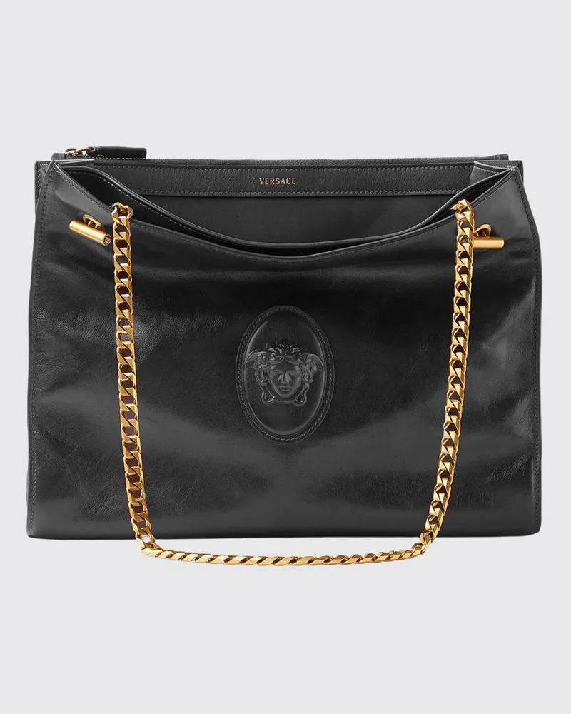 Versace Schultertasche damen Schwarz