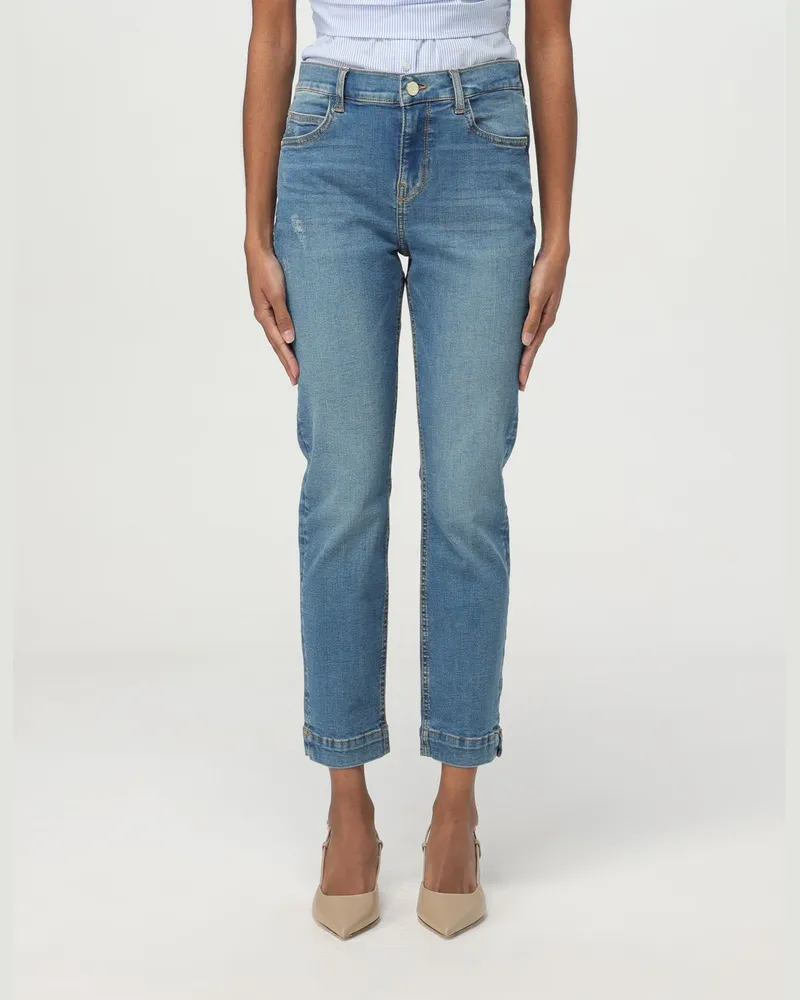 Kaos Jeans damen Blau