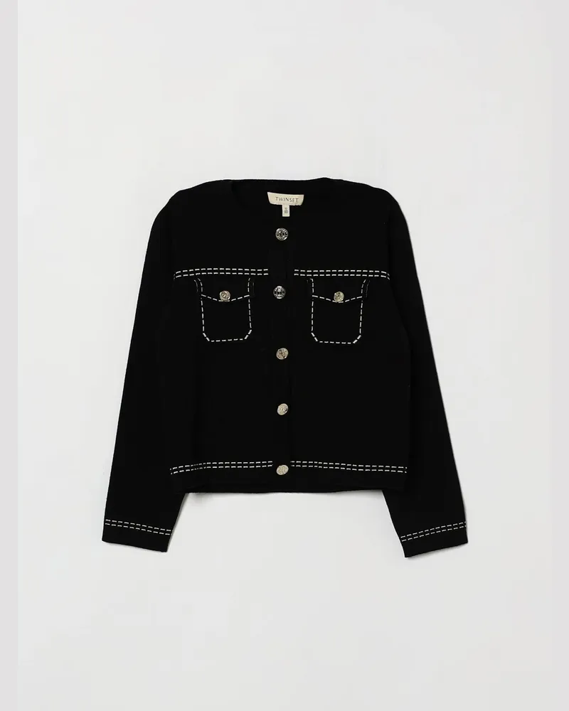 Twin-Set Jacke kinder Schwarz