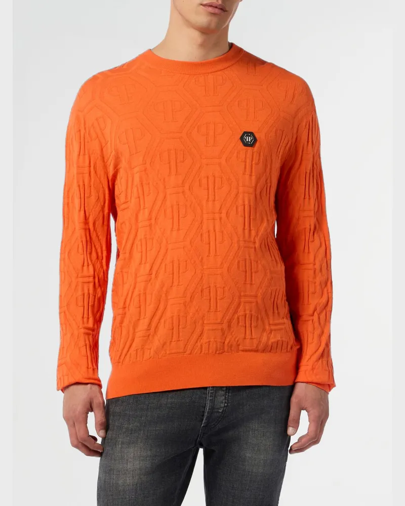Philipp Plein Pullover herren Orange