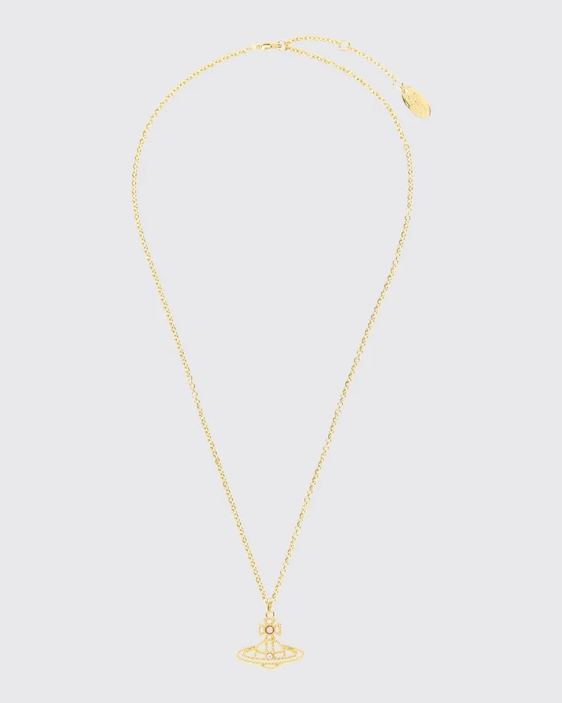 Vivienne Westwood Halskette aus Messing mit Orb-Anhänger Gold