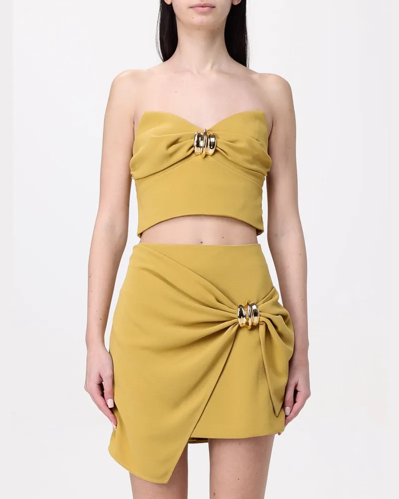 Elisabetta Franchi Top damen Gelb