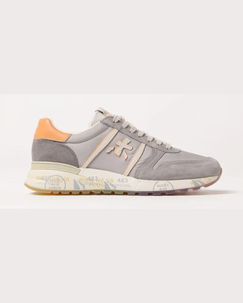 Premiata Sneakers herren Taubengrau