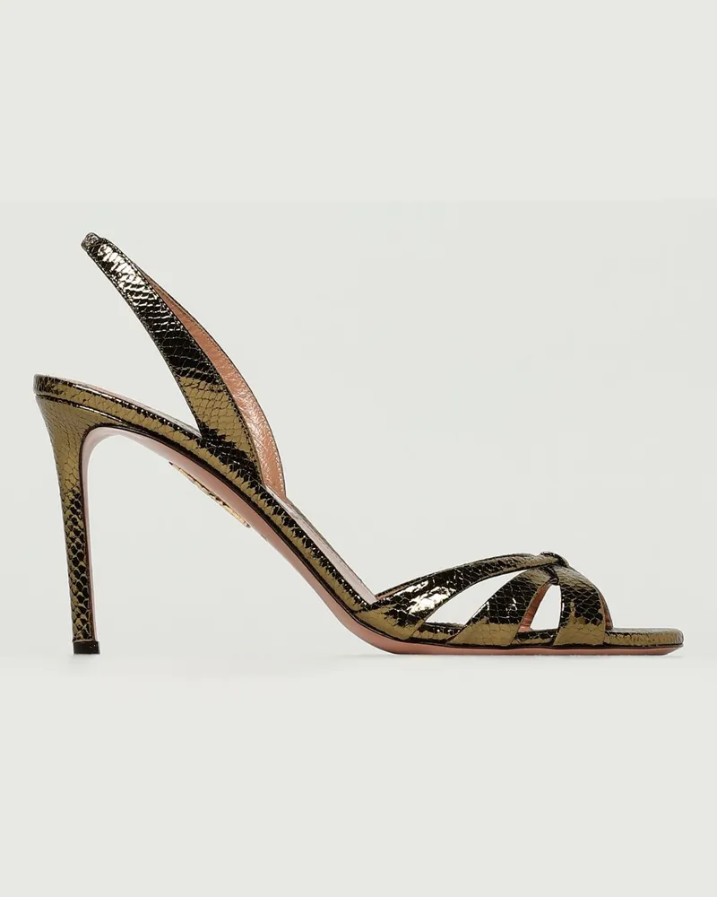Aquazzura Sandalen mit absatz damen Grün